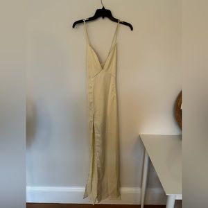 NWT Nasty Gal Ivory Dress